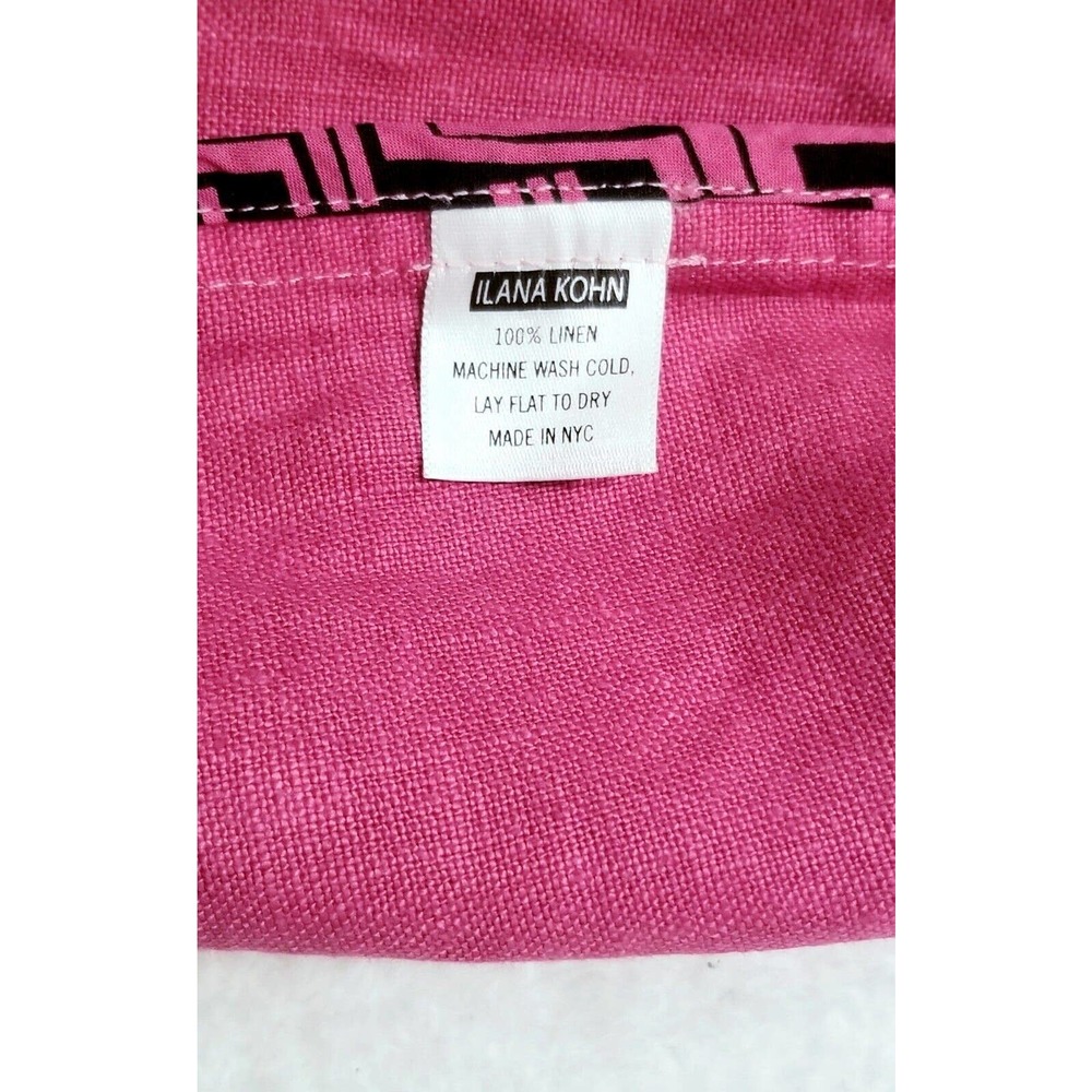 ILANA KOHN "perfect dress up-down" linen trench garmentory pocket jacket $465 S - Picture 6 of 12